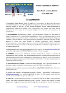 thumbnail of REGOLAMENTO BELLUNO VOLLEY ON SAND 2017